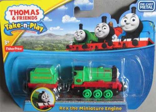 THOMAS & FRIENDS, TAKE-N-PLAY - REX THE MINIATURE ENGINE by FISHER-PRICE (NEW BOXED)