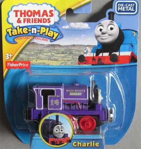THOMAS & FRIENDS, TAKE-N-PLAY - CHARLIE by FISHER-PRICE (NEW CARDED)