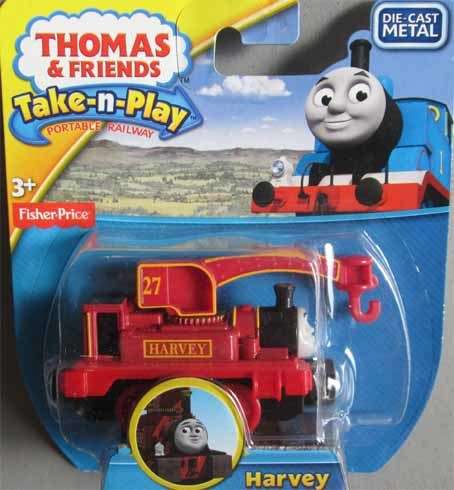 THOMAS & FRIENDS, TAKE-N-PLAY - HARVEY by FISHER-PRICE (NEW BOXED)