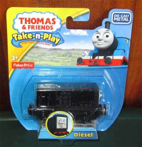 THOMAS & FRIENDS, TAKE-N-PLAY - DIESEL by FISHER-PRICE (NEW CARDED)