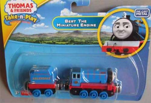 THOMAS & FRIENDS - BERT THE MINIATURE ENGINE by FISHER-PRICE, TAKE-N-PLAY