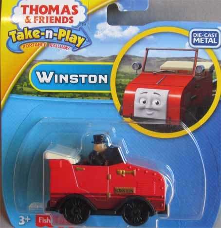 THOMAS & FRIENDS - WINSTON by FISHER-PRICE, TAKE-N-PLAY