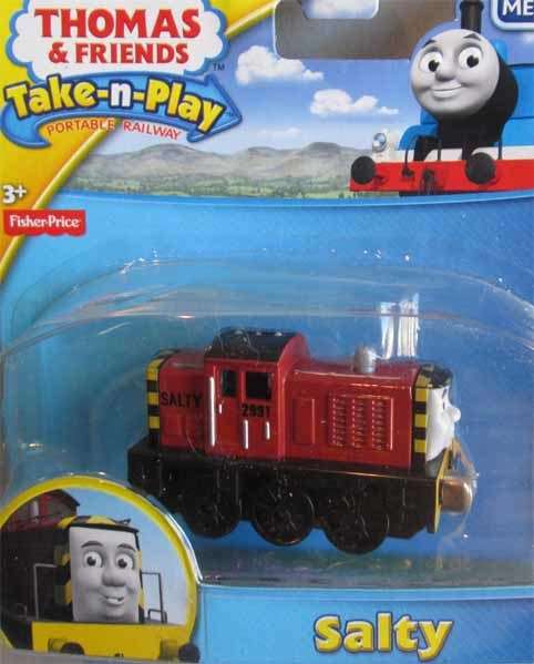 THOMAS & FRIENDS - SALTY by FISHER-PRICE, TAKE-N-PLAY (NEW CARDED)