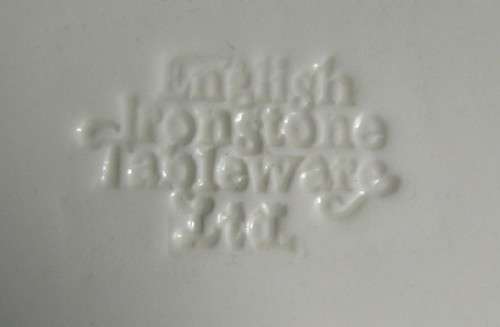 BLUE WILLOW SMALL PLATE 11.5 CM by IRONSTONE, ENGLAND