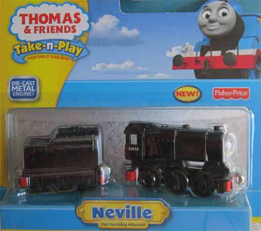 THOMAS & FRIENDS - NEVILLE by FISHER-PRICE, TAKE-N-PLAY (NEW CARDED)
