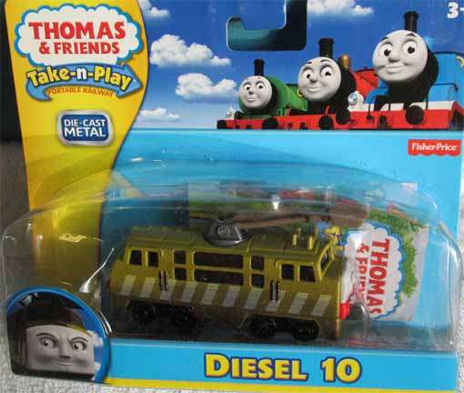 THOMAS & FRIENDS - DIESEL 10, TAKE-N-PLAY by FISHER-PRICE (NEW CARDED)