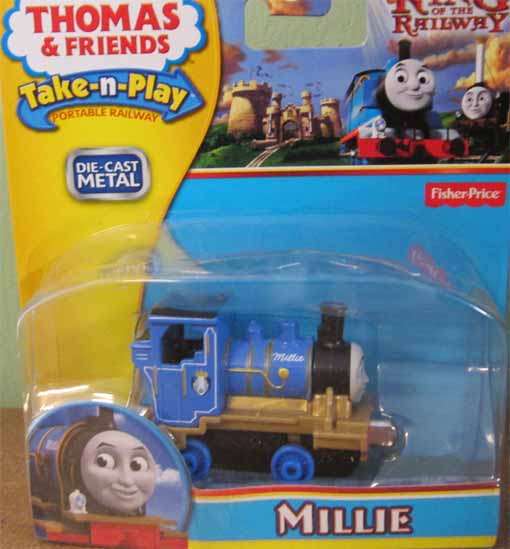 THOMAS & FRIENDS, MILLIE by FISHER-PRICE, TAKE-N-PLAY (NEW CARDED)