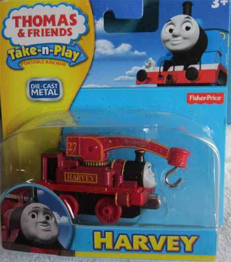 THOMAS & FRIENDS, HARVEY, TAKE-N-PLAY by FISHER-PRICE (NEW CARDED)