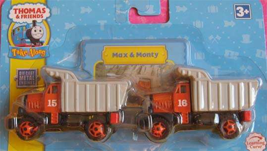 THOMAS & FRIENDS - MAX & MONTY - LEARNING CURVE - TAKE ALONG