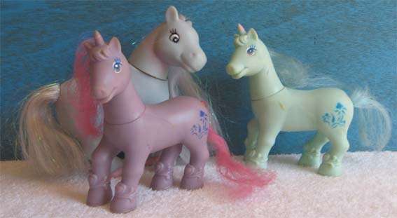 3 X MY LITTLE PONIES