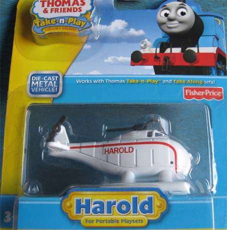 THOMAS & FRIENDS - HAROLD by FISHER-PRICE, TAKE-N-PLAY