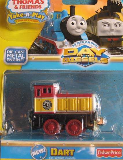 THOMAS & FRIENDS - DART by FISHER-PRICE, TAKE-N-PLAY (NEW)