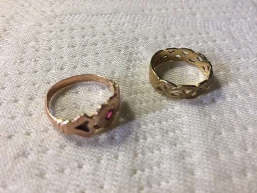 Two Rings from a deceased estate in the Natal Midlands - Cheap cheap