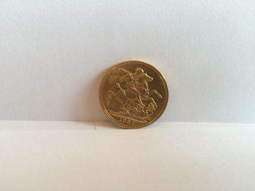 1880 Victorian full Sovereign