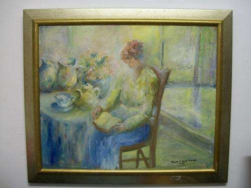 Original oil on Board by " Marie J Scott McNab " R1 no reserve