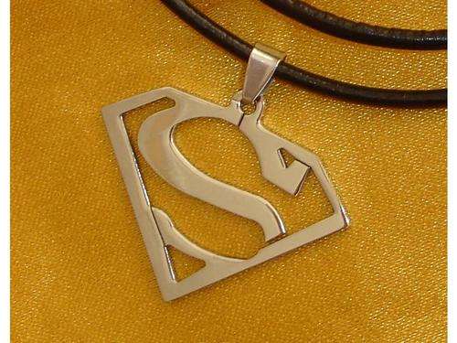 Super "S"  Stainless Steel Laser cut Pendant Necklace -  Own Your Power!