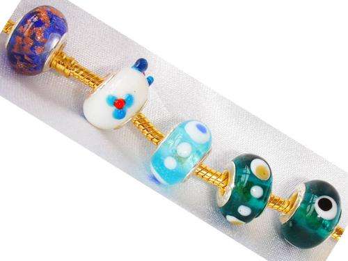 Varity of Big Hole Glass Bead fits European Style Bracelet/Necklace