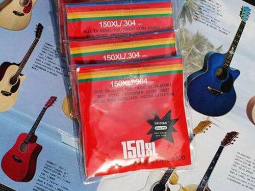 Steel Strings "Fender 150XL" for Acoustic Guitar
