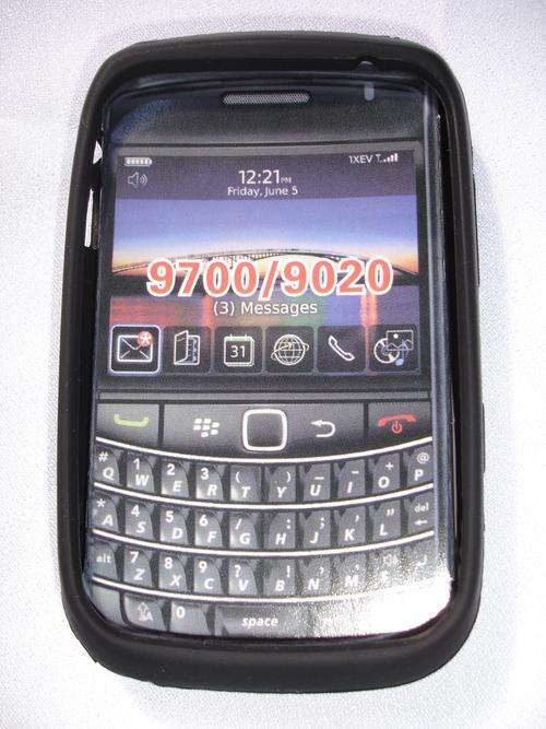 New Blackberry Silicone Case Skin for Blackberry Bold 9700