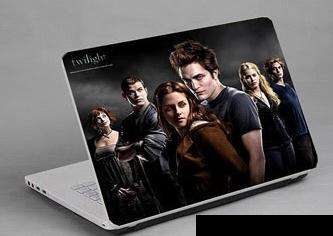 Stars of "Twilight" Laptop Skin
