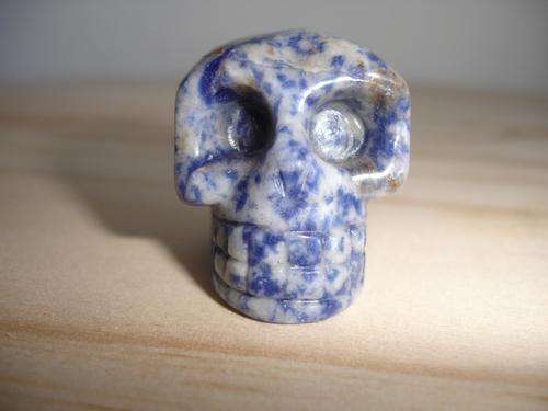 Magical Sodalite Crystal Skull
