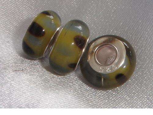 Artist Inspired Murano Glass Bead fits European Style Bracelet/Necklace
