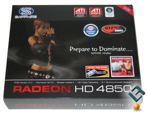 ATI Radeon 4850 HD - 3D Graphics / Display Card