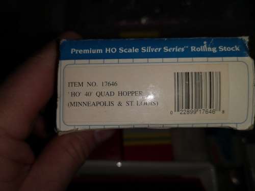 Bachmann USA 17646 40' Quad Hopper Minneapolis & St Louis Livery