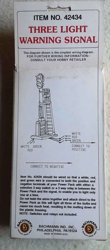 Bachman 3 Light Warning Signal #42434