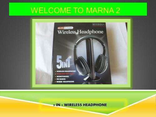 5 IN 1 WIRELESS HEADPHONES