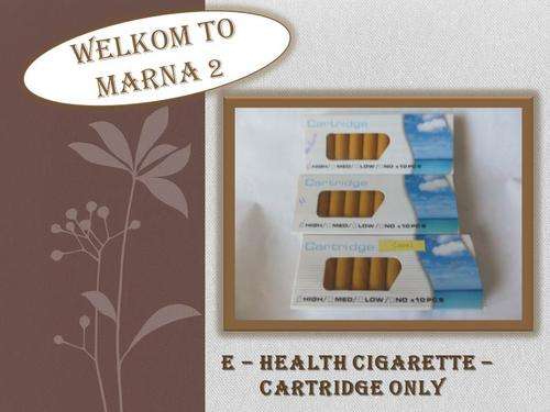 E - HEALTH CIGARETTE - - CARTRIDGES ONLY MARLOBRO FLAVOUR - -