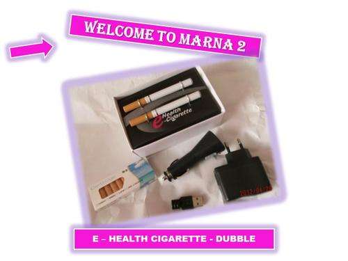 E HEALTH CIGARETTE - - DUBBLE - - WITH 2 FREE CARTRIDGE