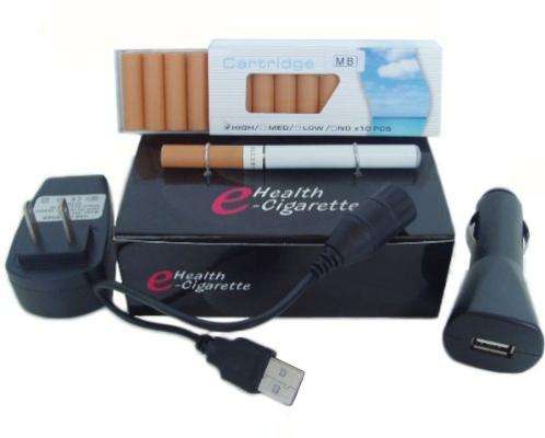 E - HEALTH CIGARETTE - - DUBBLE - - with 2 free cartridges