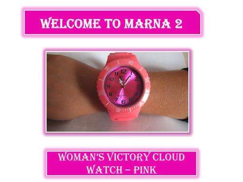 WOMAN'S VICTORY CLOUD WATCH - PINK