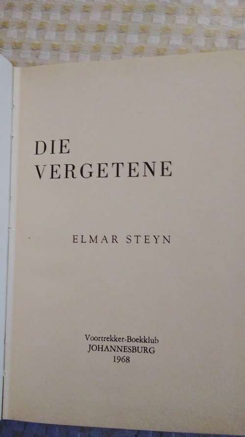 Die vergetene deur Elmar  Steyn