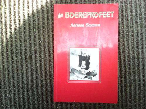 Die Boere profeet Adriaan Snyman