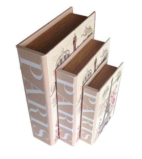 Paris Book Safe 3-in-1 set
