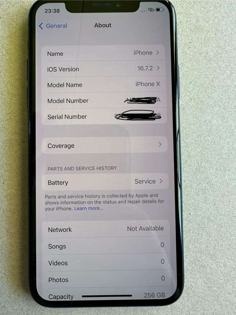 iPhone X 256GB