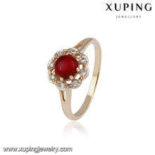 Fashion jewelry elegant ring designs, 18k gold color ring for women