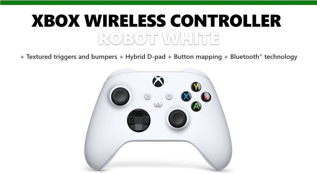 New XBox Series Wireless Controller Robot White
