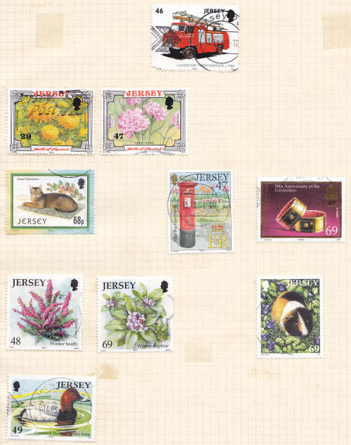 Jersey - Stamp Album Clearance 5