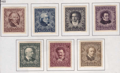 Stock Clearance Sale - Austria Complete sets - High Catalogue R1800 - See Description