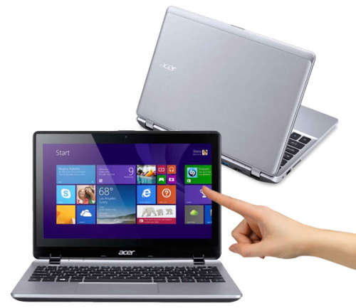 ACER ASPIRE V11 TOUCH, QUAD CORE N3530, 500GB HD, 4GB RAM, HDMI, USB 3.0, WIN 8.1