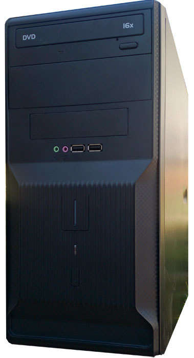 STYLISH DESKTOP PC C2D @ 3.0 GHz, 2GB RAM, 160GB HD, DVD, LIC WIN 7 ETC