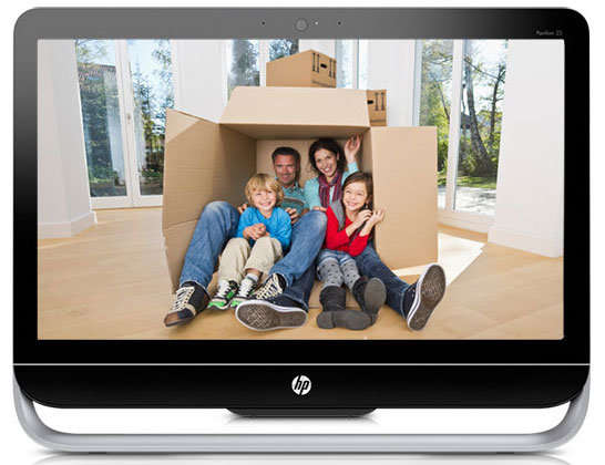 HP 23" ALL-IN-ONE 3RD GEN CORE i3, 8GB RAM, NVIDIA, 500GB HD, WIFI, DVD-RW, CAM, WIN 8 ETC