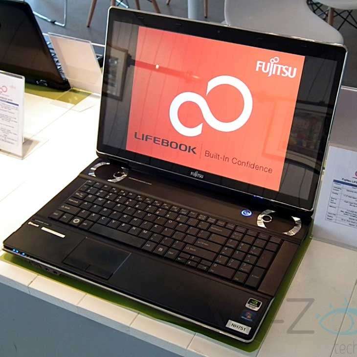 FUJITSU LIFEBOOK 17.3" SCREEN, QUAD CORE i7, 500GB HD,8GB RAM, NVIDIA, HDMI, WIN7, DVD-RW, WEBCAM