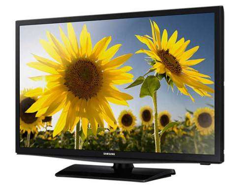 SAMSUNG 24" SCREEN LED TV WITH REMOTE, HDMI , AV, USB PORTS