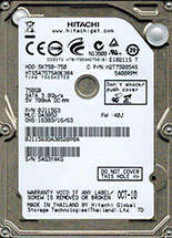 SEAGATE / WD BLUE / HITACHI / TOSHIBA  *750Gb* INTERNAL LAPTOP 2.5" HARD DRIVE