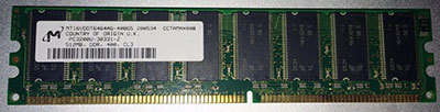 512mb ddr pc3200 cl3 desktop memory ram