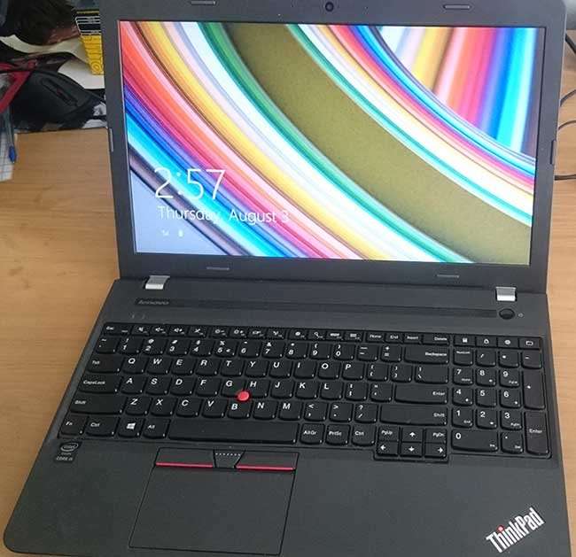 LENOVO THINKPAD  E550 CORE i5 5TH GEN, 500GB HD, 8GB RAM, WIN8.1 PRO,  DVD-RW, , WIFI ETC